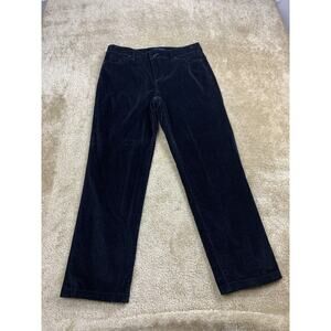 Bandolino Mandie Women’s Size 12 Green Corduroy Straight Leg Cotton Blend 773